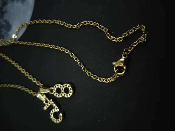 Wang Yibo same necklace male and female influx couple personality