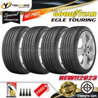 235/45R18 GOODYEAR รุ่น EAGLE TOURING  4 เส้น (ผลิตปี 2023) แถมเกจหน้าปัทม์เหลือง 1 ตัว + จุ๊บลมยางแท้ 4 ตัว (ยางรถยนต์ ยางขอบ18) (บริการติดตั้ง ทักแชท)