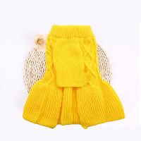 Benepaw Comfortable Small Dog Sweater Fashion Knit Dresses Female Girl Dogs Puppy Fall Winter Clothes Cute Skirt Princess Style