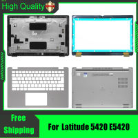 สำหรับ Latitude 5420 E5420แล็ปท็อป LCD ด้านหลังฝาหลังฝาครอบด้านบนด้านหน้า Bezel Palmrest ฐานด้านบนกรณี Silver Housing Shell