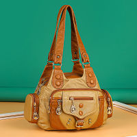 Spot Fast Shipping 2023 European And American Retro Fashion Versatile Big Handbags, Bags, Shoulder Oblique Span WomenS