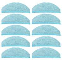 10 Pcs Mop Cloth Pads for 8090 Ultra / 9090 AI Robot Vacuum Cleaner Parts Microfiber Rags