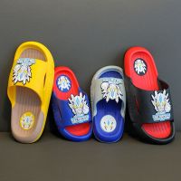 [official ROM] altman children slippers boys summer cool shower antiskid children cartoon slippers brim