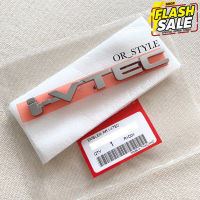 โลโก้ i-VTEC ติด CITY 2009-2013 แท้ศูนย์ ขนาด 13.5x1.5cm (AEN-75725-TM0-T00) #สติ๊กเกอร์ติดรถ  #สติ๊กเกอร์ติดรถ ญี่ปุ่น  #สติ๊กเกอร์ติดรถยนต์ ซิ่ง  #สติ๊กเกอร์ติดรถยนต์ 3m