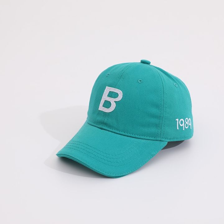 หมวกเบสบอล-กันแดด-พิมพ์ลายตัวอักษร-b-1989-สไตล์เรโทร-สําหรับเด็กผู้ชาย-และเด็กผู้หญิง