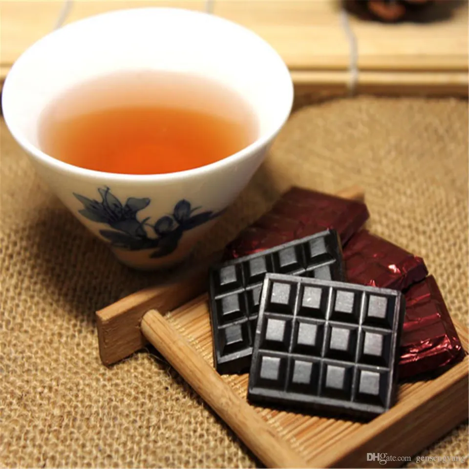 Chinese Yunnan Puerh Tea Black Tea Puer Ripe Resin Pu Erh 5Pcs