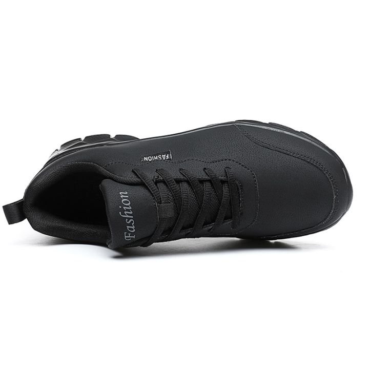 รองเท้าผ้าใบดีไซน์เนอร์รองเท้าลำลองผู้ชายฤดูหนาวกันน้ำมีขนสำหรับผู้ชาย-รองเท้าเทรนเนอร์ผูกเชือกรองเท้าใส่เดินเทรนเนอร์เทนนิสมาสคูลิโนพลัสไซส์39-48