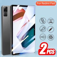 (2 Packs) 9HD Tempered Glass For Xiaomi Redmi Pad 10.61 2022 Anti Scratch Tablet Screen Protector Film