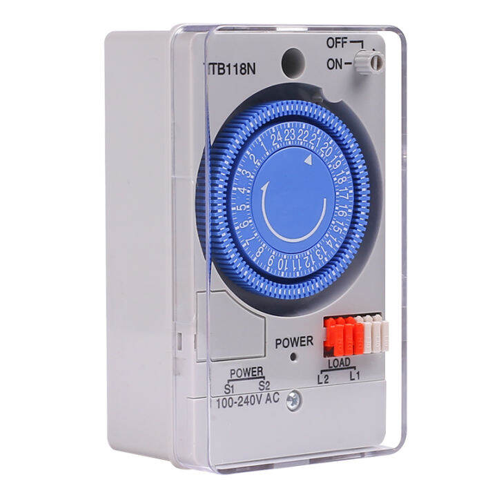 TB118N Mechanical Timer Switch Mini Mechanical Timer Relay Mechanical