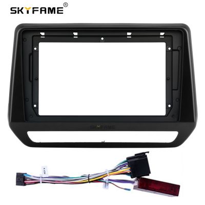 SKYFAME Car Frame Fascia Adapter Canbus Box For Renault Triber Nissan Magnite Android Radio Dash Fitting Panel Kit