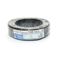 ( PRO+++ ) โปรแน่น.. NNN สายไฟ THW 2.5 X 100 เมตร สีดำ |ROL| ราคาสุดคุ้ม อุปกรณ์ สาย ไฟ อุปกรณ์สายไฟรถ