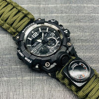 SHIYUNME New Sports Mens Watches Compass Luxury Military Quartz Watch Men Waterproof S Shock Male Clock relogio masculino 2021