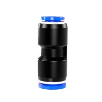 Air Pneumatic Fittings PU-4mm 10mm 8mm 6mm 12mm  OD Hose Tube One Touch Push Into Straight Gas Plastic Quick Connectors Fitting Pipe Fittings Accessor