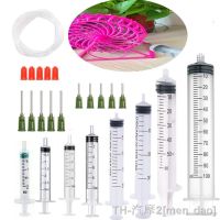 hot【DT】✽☾  2ml/3ml/5ml/10ml/20ml/30ml/50ml/100ml plastic syringe with  Needle blunt needle1meter Silicone Soft Tube