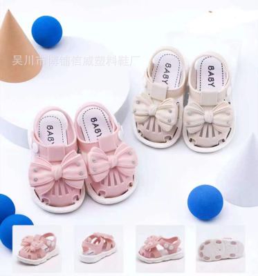 YH55-02 (สินค้าใหม่) รองเท้าแตะเด็ก ฤดูร้อนใหม่ รองเท้าแตะกันลื่น กันลื่น พื้นนุ่ม เด็กวัยหัดเดิน รองเท้าแตะน่ารัก