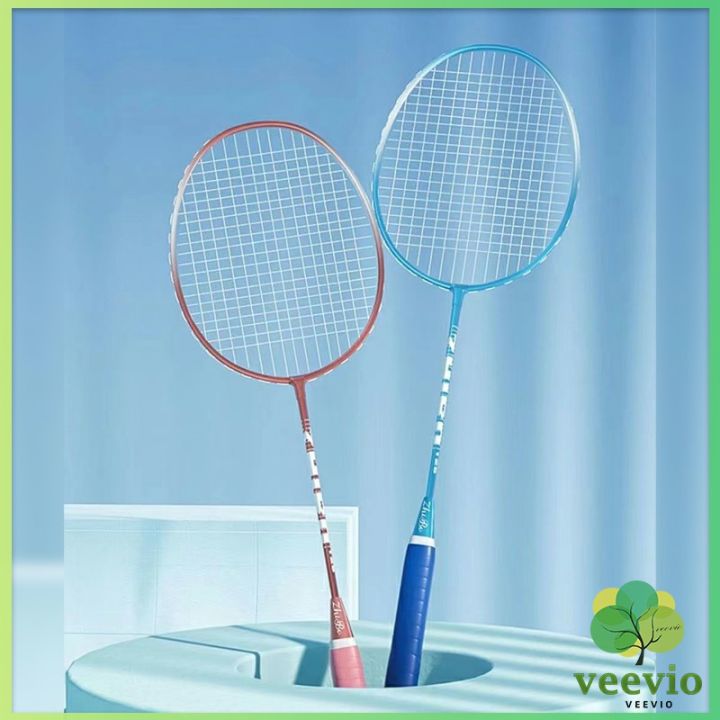ไม้แบดมินตัน-sportsน-125-อุปกรณ์กีฬา-ไม้แบตมินตัน-พร้อมกระเป๋าพกพา-badminton-racket-สปอตสินค้า-veevio