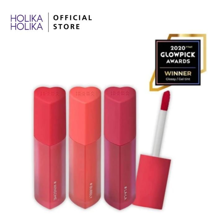 Holika Holika Heart Crush Glow Tint Air – Lip tint with effect of ...