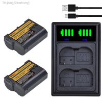 EN-EL15 EN EL15C Battery Charger for Nikon D500 D610 D750 D800 D810 D850 D7000 D7100 D7500 Z5 Z6 Z6II Z7 Z7II new brend Clearlovey