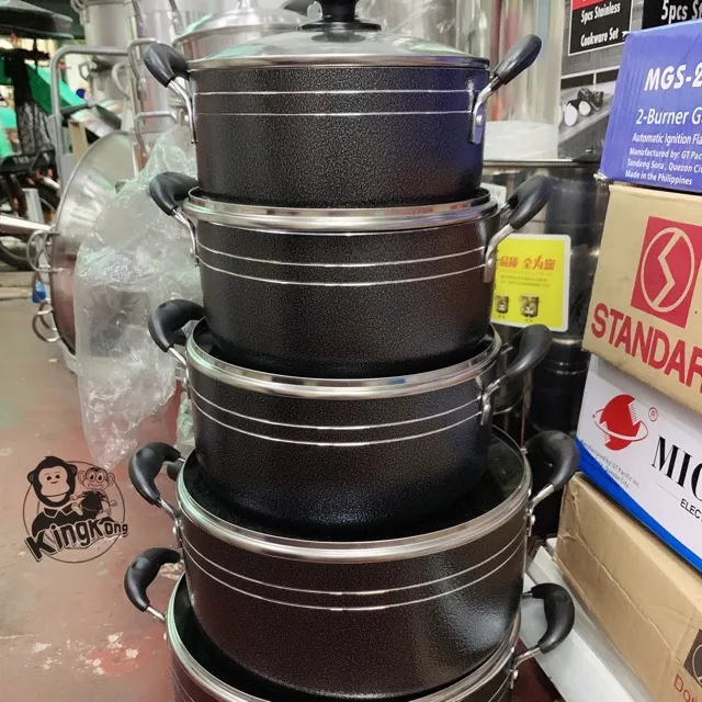 5IN1 Non stick Cookware Set Induction Cooking Stock Pot Set Lazada PH