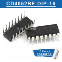 10pcs CD4052BE DIP16 CD40528E CD4052 HEF4052BP HCF4052BE CD4052BCN DIP-16 New original