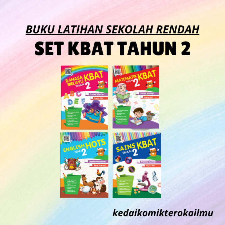 Buku Latihan Sekolah Rendah Tahun 2 | Set KBAT Tahun 2 | Lazada