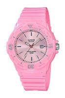 Casio Standard นาฬิกาข้อมือผู้หญิง สายเรซิ่น รุ่น LRW-200H-4E4 (CMG) - สีชมพู