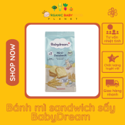 Bánh mì sandwich sấy BabyDream hữu cơ lúa mạch yến mạch thơm giòn dành cho