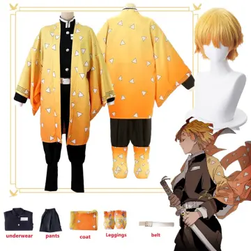 cosfun Anime Demon Slayer Kimetsu no Yaiba Cosplay Rengoku Kyoujurou