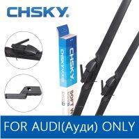 [A Neotype] CHSKY รถกระจกใบปัดน้ำฝนสำหรับ Audi TT 8N 8J 8 S 80 B4 90 B3 V8 SQ5for Audi 100 Quattr ยางธรรมชาติเครื่องปัดน้ำฝน