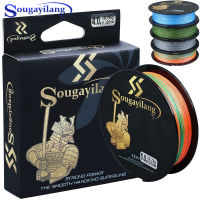 S Ouilang ที่มีคุณภาพสูง4สี100เมตร PE สายการประมงถัก4เส้นเรียบถัก Monofilament ปลาคาร์พสายการประมง Peche