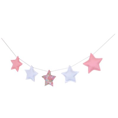 Nordic Star String Ornaments Childrens Room Crib Tent Bed Curtain Matching Decoration