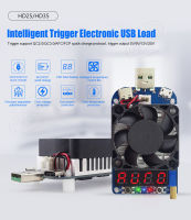 【2023】HD35 HD25 Trigger Electronic Load Resistor USB Discharge Battery Tester 35W for QC2.03.0 Trigger adjustable Voltage Current