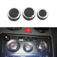 Xburstcar for Volkswagen VW Caddy 2005 - 2010 3 PcsSet Car Air Conditioning Heat Control Switch AC Knob Auto Parts Accessories