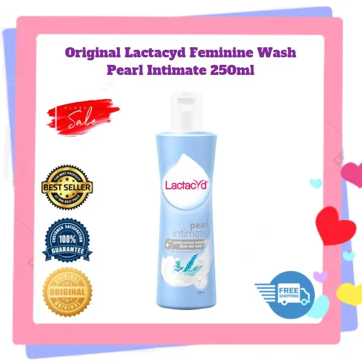 Original Lactacyd Feminine Wash Pearl Intimate 250ml Lazada PH