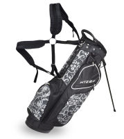 ถุงกอล์ฟ HTZ 2.0 Ladies Stand Bag Hot Z Golf 2.0 Lace Stand bag Black / White