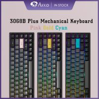 AKKO 3068B Plus Hot Swappable RGB Mechanical Gaming Keyboard Bluetooth 5.0/2.4Ghz/USB-C Wired Keyboard for Mac/Wins