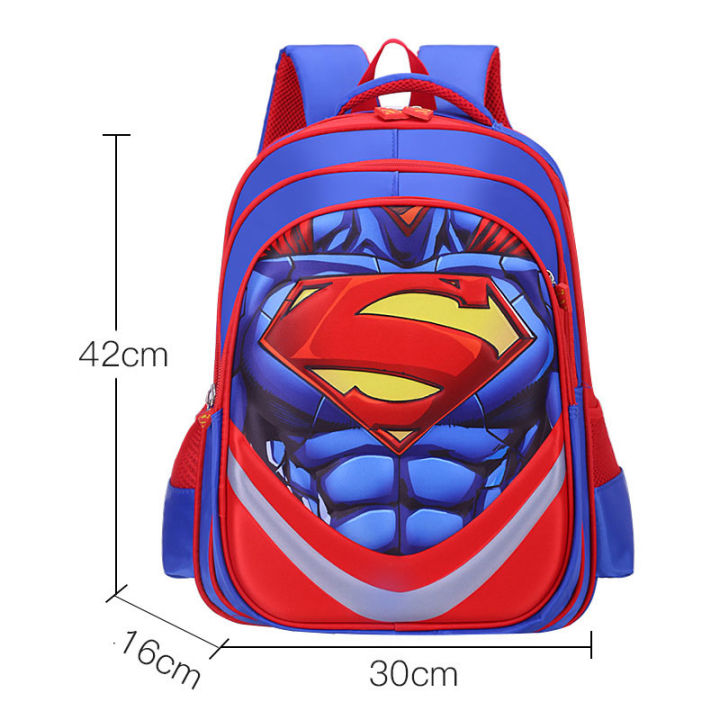 กระเป๋านักเรียนลายการ์ตูน3d-ดิจิตอล-amila-สำหรับเด็กประถมกระเป๋าสะพายหลังเด็กเกรด1-4-6