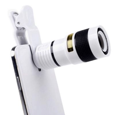 8x Zoom Optical Telescope Mobile Phone Camera Lens with Clip Mobile Phone Lens for IPhone 13 for Samsung for Huawei for Sony