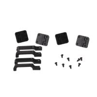 【cw】 Car Door Hinges Handles Set 1:10 Crawler T4Traxxas X-4 Plastic Climbing Hood Hinge