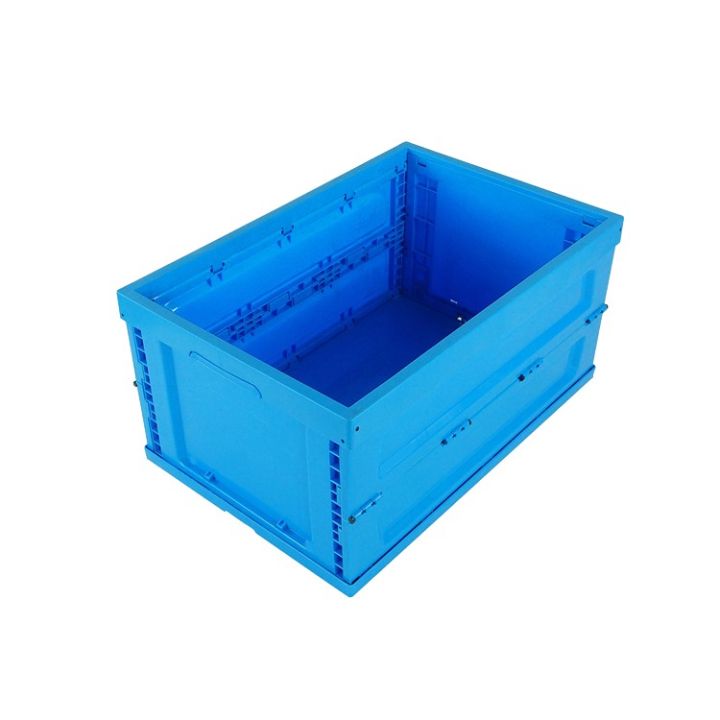 โปรเดือนนี้-กล่องลัง-กล่องพับได้-กล่องใส่ของ-พับได้-มีฝาsafety-box66-ลิตร-กล่องลังพลาสติกพับได้-กล่อง-ตะกร้า-สีน้ำเงิน-66-ลิตร-สั่งก่อนได้ก่อน