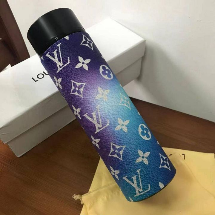 Louis Vuitton temperature display vacuum insulated thermos bottle