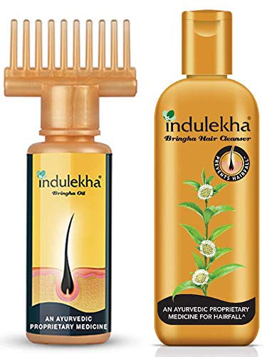 Indulekha Bringha Oil 100ml + Indulekha Hair Cleanser 100ml | Lazada