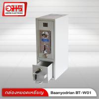 กล่องหยอดเหรียญ Baanyodrian BT-W01 อมร อีเล็คโทรนิคส์ อมรออนไลน์ กล่องหยอดเหรียญ เครื่องซักผ้าหยอดเหรียญ