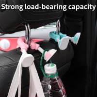 Car Hook Chair Back Seat Hidden Car Interior Hook Car Small Items Seat Back, Car Cartoon Hook