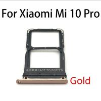 【♘COD Free Cas♘】 baoyao สำหรับ Xiaomi Mi 10 Mi10 Pro ที่ใส่ซิมกระเป๋าเก็บบัตรไมโครนาโนอะไหล่ทดแทนเต้ารับตัวแปลงที่ใส่ถาดใส่ซิม