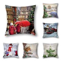 【hot】▽☍ Upgrade Your Room With Festive Spirits Decoration Cushion Cover 40x40 45x45 50x50 60x60