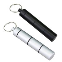 【CW】☇▨ஐ  1PC Aluminum Survival Pill Medicine Storage First-Aid Bottle With Kits