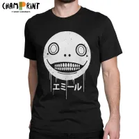 Fun Emil Nier Replicant Automata Game T Shirt Mens O Neck Cotton T Shirts Short Sleeve Tees 4XL 5XL Clothing|T-Shirts|   - AliExpress