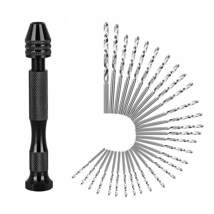 hh-ddpj31pcs-precision-pin-vise-micro-drill-bits-mini-micro-hand-drill-tools-set-in-stock