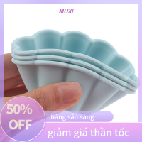 ?【HOT SALE】MUXI แม่พิมพ์ซิลิโคนสำหรับเค้กมัฟฟิน6ชิ้นแม่พิมพ์ซิลิโคนสำหรับอบเค้กมัฟฟินแบบทำมือ